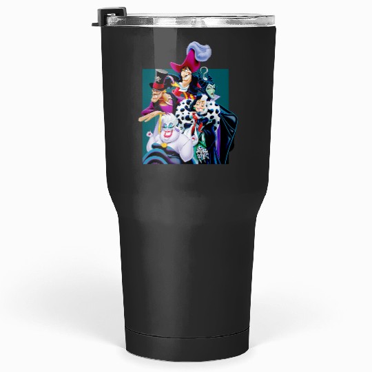 Disney Villains Character Group Tumblers 30 oz