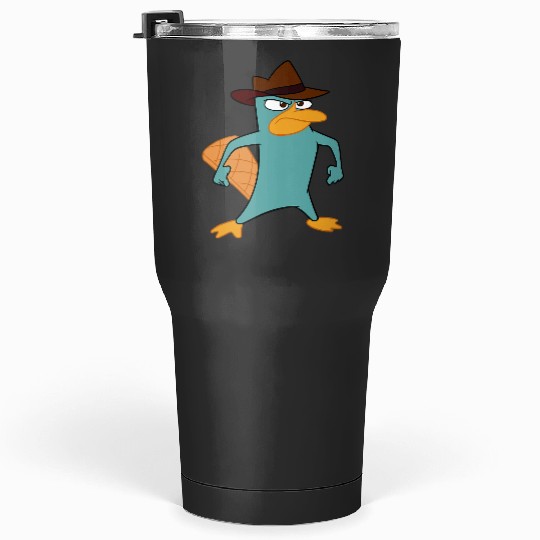Disney Phineas And Ferb Perry The Platypus Bravess Stance Tumblers 30 oz