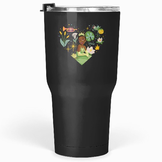 Disney Princess Tiana Nature Heart Tumblers 30 oz
