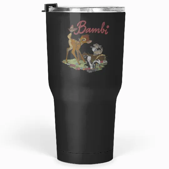 Disney Bambi Group Shot Logo Tumblers 30 oz