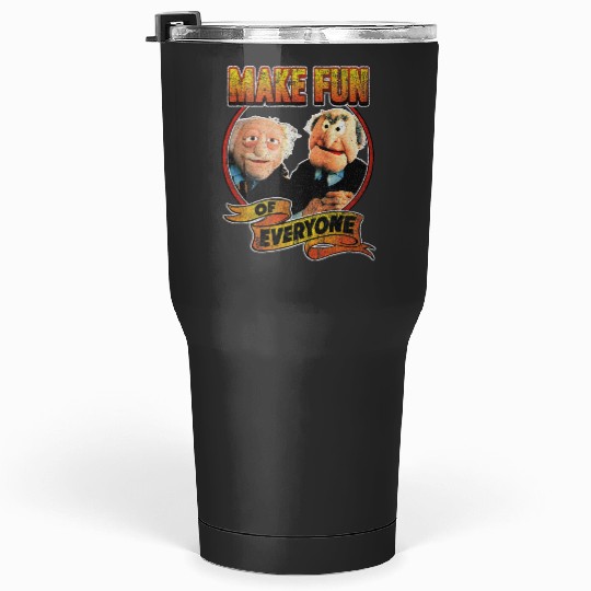 Disney The Muppets Make Fun Of Statler Waldorf Vintages Shot Tumblers 30 oz