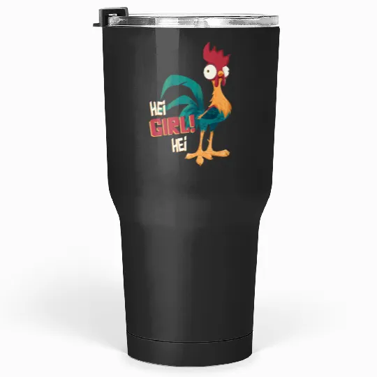 Disney Moana Hei Hei Chicken Hei Girl Hei Premium Tumblers 30 oz