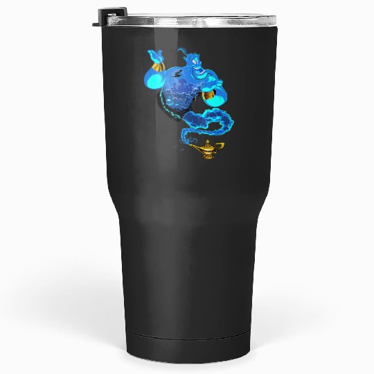 Disney Aladdin Genie Portrait Agrabah Fill Tumblers 30 oz