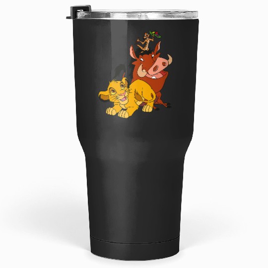 Disney The Lion King Young Simba Timon and Pumbaa Tumblers 30 oz