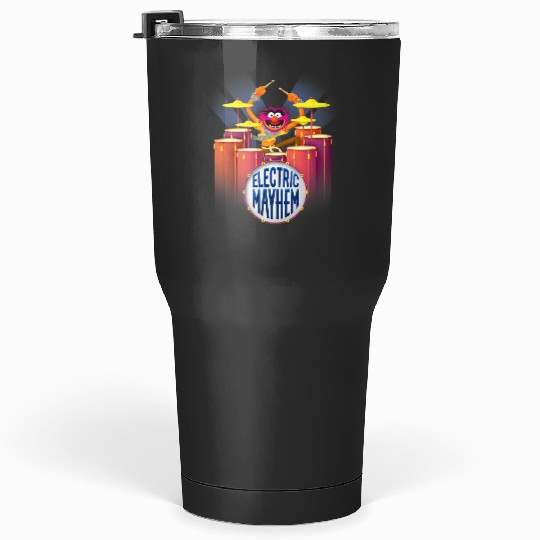 Disney The Muppets Electric Mayhem Animal Drummer Portrait Tumblers 30 oz