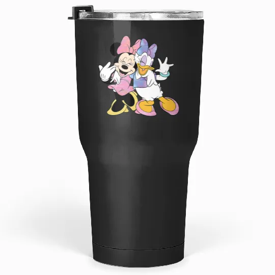 Womens Disney Minnie Mouse and Daisy Duck Best Friends VNeck Tumblers 30 oz