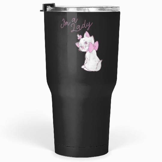 Disney The Aristocats Marie Im A Lady Text Tumblers 30 oz