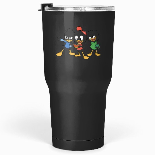 Disney DuckTales Huey Dewey Louie Portrait Tumblers 30 oz