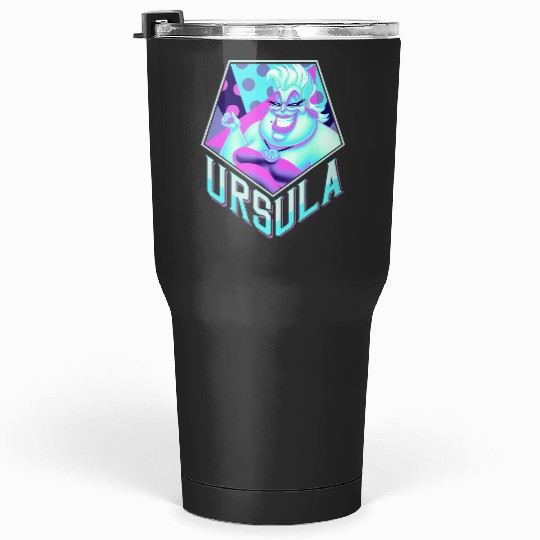 Disney Little Mermaid Ursula Pop Art Graphic Tumblers 30 oz