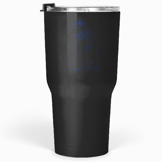 Disney Pixarss Monsters Inc. Mike Boo Hug Fine Art Sketch Tumblers 30 oz