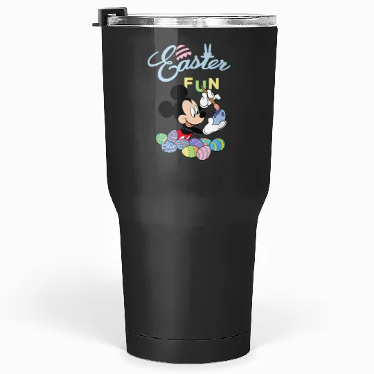 Disney Mickey Mouse Easter Fun Painting Eggs Tumblers 30 oz