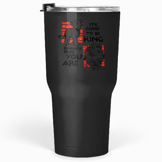 Disney The Lion King Live Action Simba Mufasa Quotes Tumblers 30 oz