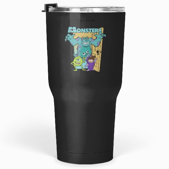 Disney Pixarss Monsters Inc. Mike Sully Boo Group Sweatshirt Tumblers 30 oz