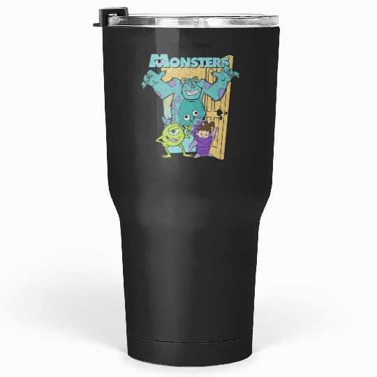 Disney Pixarss Monsters Inc. Mike Sully Boo Group Sweatshirt Tumblers 30 oz