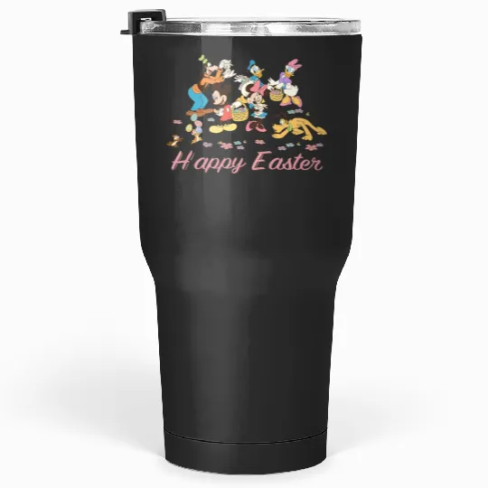 Disney Mickey Mouse and Friends Cute Bunnies Easter Tumblers 30 oz
