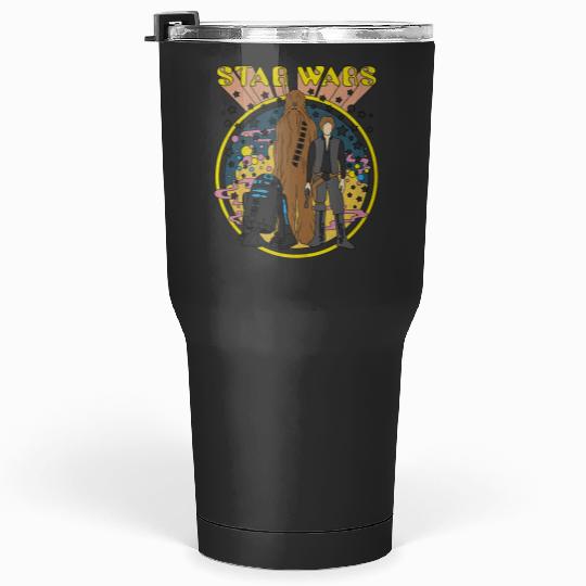 Star Warss Vintages Psych Rebels Disney Tumblers 30 oz
