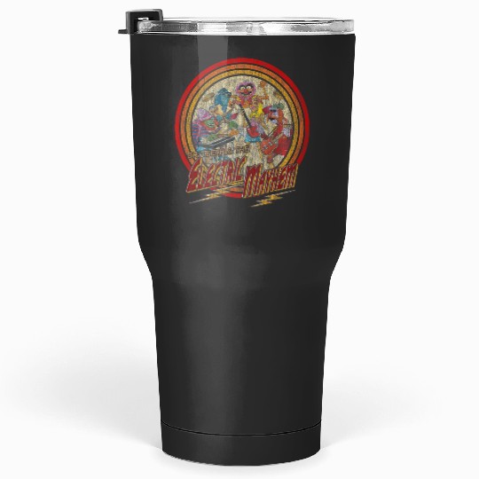 Disney The Muppets Electric Mayhem Vintagess Band Premium Tumblers 30 oz