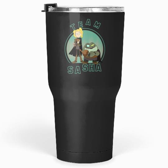 Disney Channel Amphibia Team Sasha Tumblers 30 oz