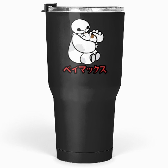 Disney Big Hero 6 Baymax Hairy Baby Kanji Tumblers 30 oz