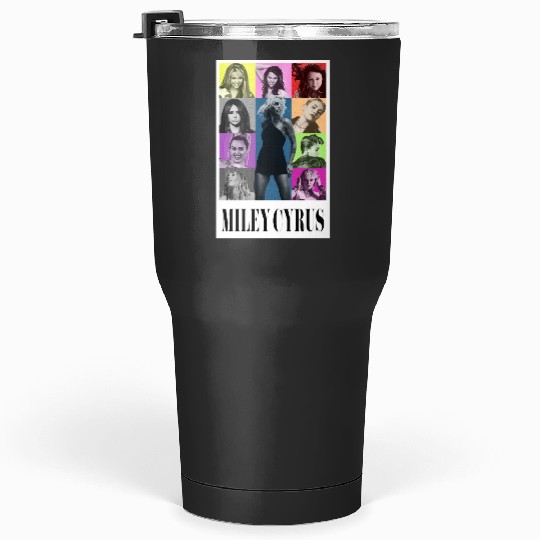 Miley Cyrus Eras Tour Shirt Flowers Tumblers 30 oz