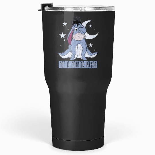 Disney Winnie The Pooh Eeyore Not A Morning Person Pullover Hoodie Tumblers 30 oz