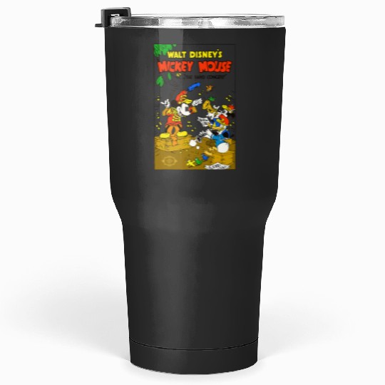 Disney Mickey Mouse The Band Concert Donald Duck Vintagess Tumblers 30 oz