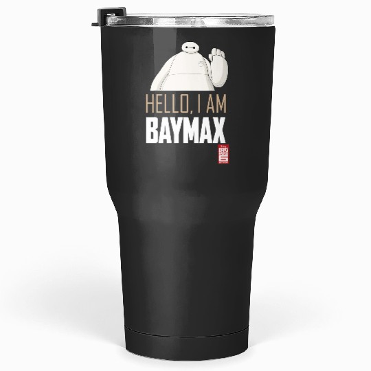 Disney Big Hero 6 TV Series Baymax Hello Graphic Tumblers 30 oz
