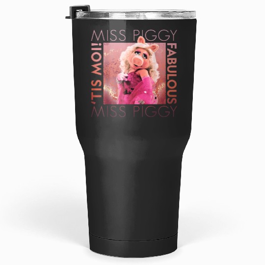 Disney The Muppets Miss Piggy Tis Moi Fabulous Tumblers 30 oz