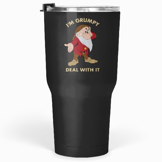 Disney Snow White Im Grumpy Deal With It Portrait Premium Tumblers 30 oz