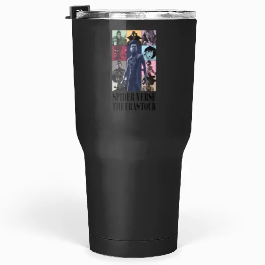 SpiderVerse Eras Tour with title Tumblers 30 oz