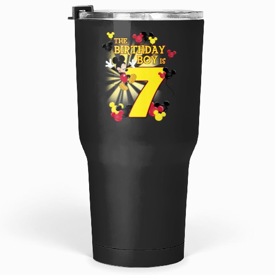 Discover Disney Mickey And Friends Mickey 7th Birthday Boy Tumblers 30 oz