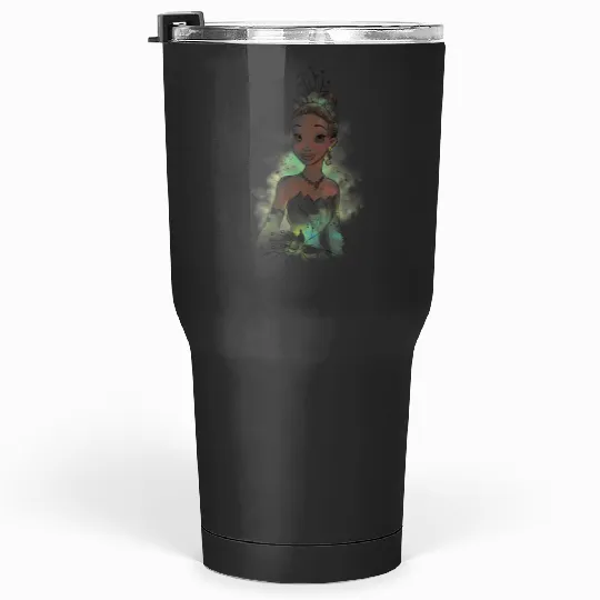 Disney The Princess And The Frog Tiana Vintages Watercolor Tumblers 30 oz