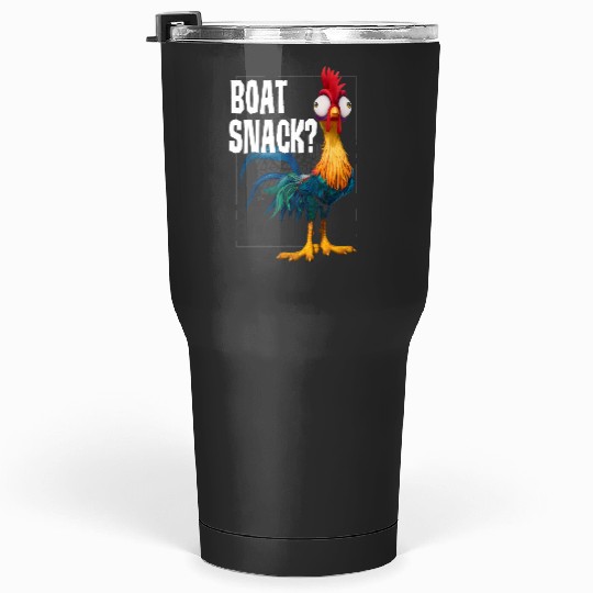 Disney Moana Hei Hei Boat Snack Vintages Style Tumblers 30 oz