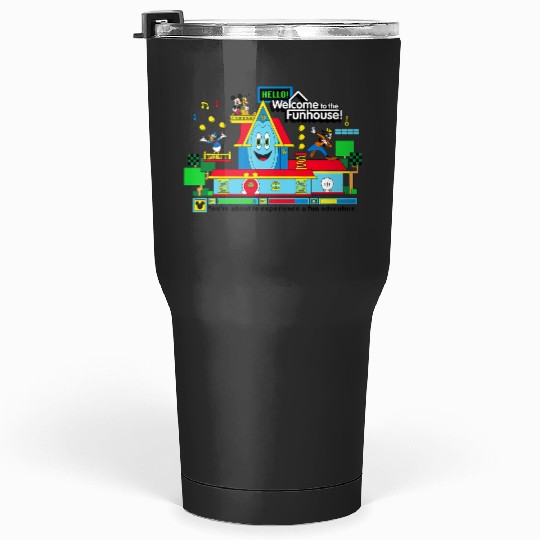 Discover Disney Mickey And Friends Welcome To The Funhouse Retro Tumblers 30 oz