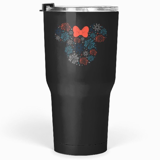 Discover Disney Minnie Mouse Fireworks Americana Tumblers 30 oz