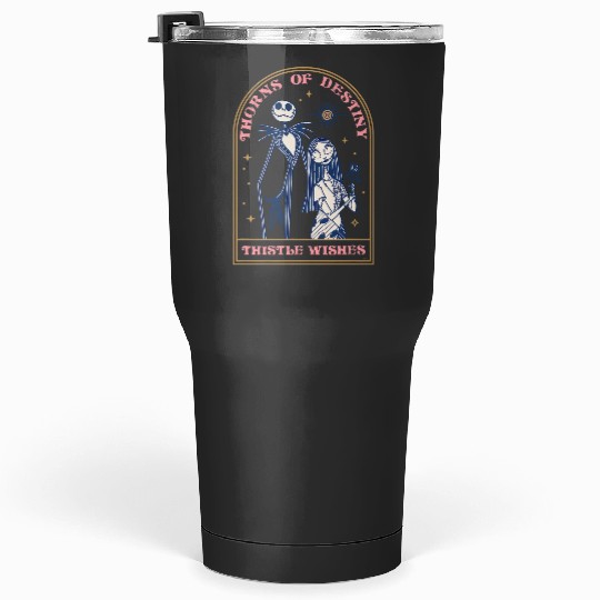 Disney The Nightmare Before Christmas Jack and Sally Destiny Tumblers 30 oz