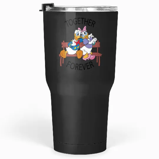 Disney Donald and Daisy Together Forever Tumblers 30 oz