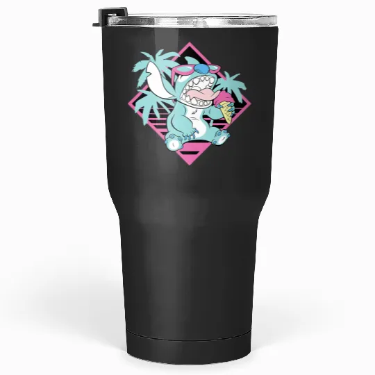Disney Lilo Stitch Ice Cream Retro 90s Beach Tumblers 30 oz