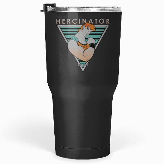 Disney Herculess Hercinator Triangle 90s Tumblers 30 oz