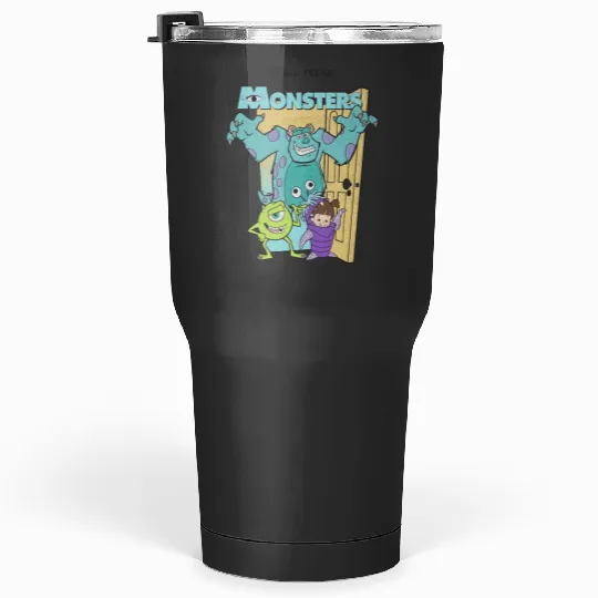 Disney Pixarss Monsters Inc. Mike Sully Boo Group Sweatshirt Tumblers 30 oz