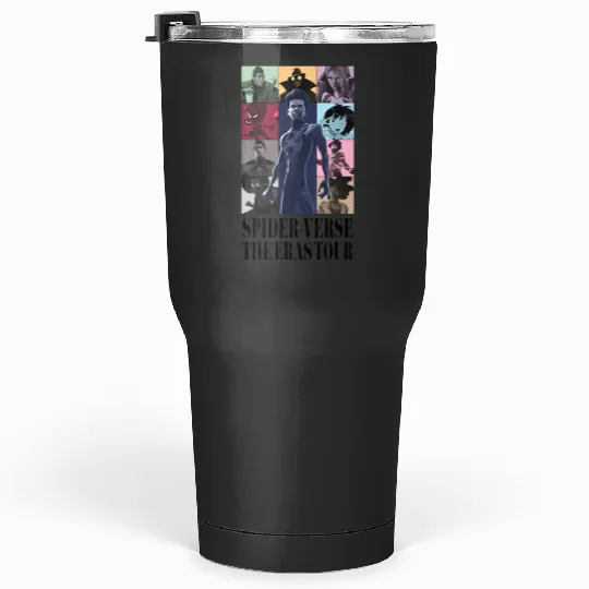 SpiderVerse Eras Tour with title Tumblers 30 oz