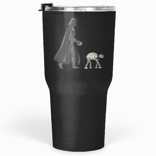 Discover Womens Star Warsss Darth Vader ATAT Walker Disney VNeck Tumblers 30 oz