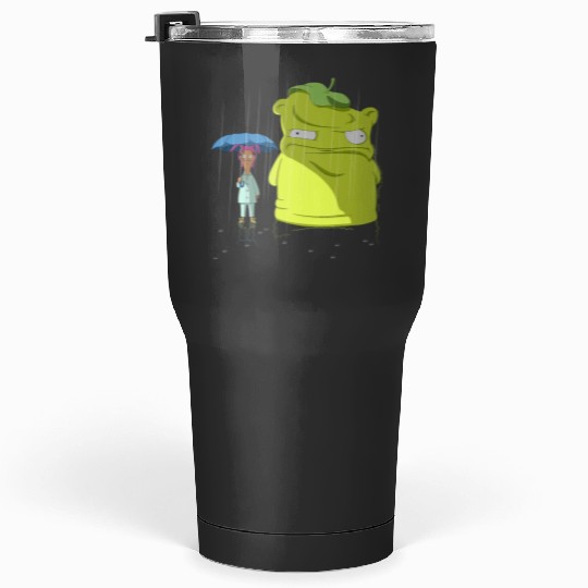 bobs burgers louise kuchi kopi rain portrait Tumblers 30 oz