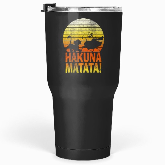 Disney Lion King Simba Hakuna Matata Sunset C1 Tumblers 30 oz