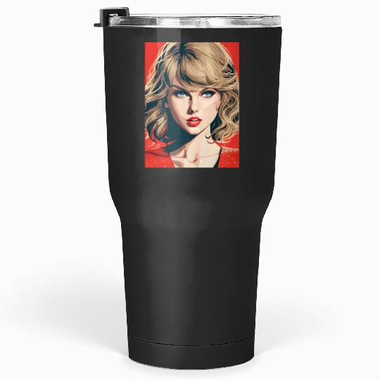 Discover Beautiful Art  the Singer DA332i Premium Scoop _Taylor Swift Vintage T-Shirt, Taylor Eras Tour, Taylor,Taylor Tumblers 30 oz