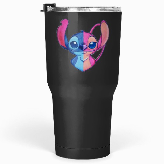 stitch and angel soulmate   , Stitch Eras Tour , Stitch Shirt, Disney Land Lilo and Stitch Tumblers 30 oz
