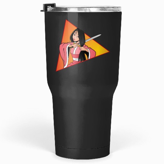 Untitled  : Disney Mulan Anime Mushu, Mulan and Mushu Tumblers 30 oz