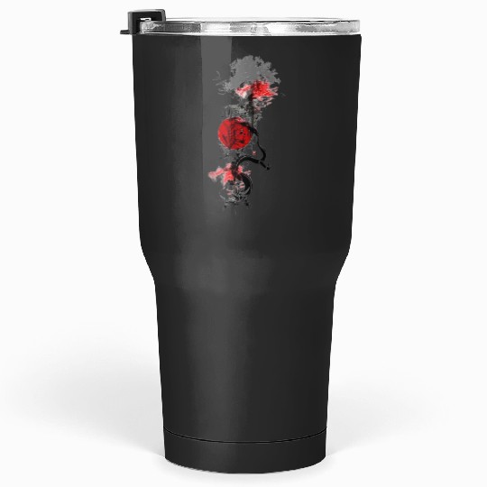 Dragon  : Disney Mulan Anime Mushu, Mulan and Mushu Tumblers 30 oz