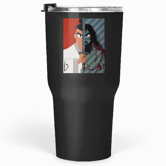 Samurai X cherry blossom  : Disney Mulan Anime Mushu, Mulan and Mushu Tumblers 30 oz