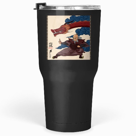 dishonor 2  : Disney Mulan Anime Mushu, Mulan and Mushu Tumblers 30 oz